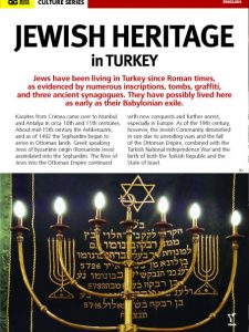 Jewish Heritage in Turkey Pamphlet