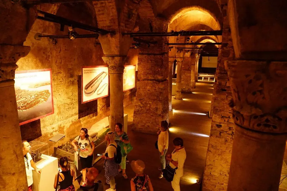 A Unique Walking Tour with Serif Yenen: Underground and Secret Istanbul (Roofs-Terraces & Underground)